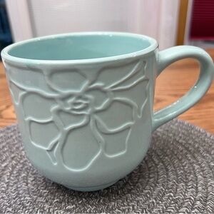 Large Huge Teal Mug